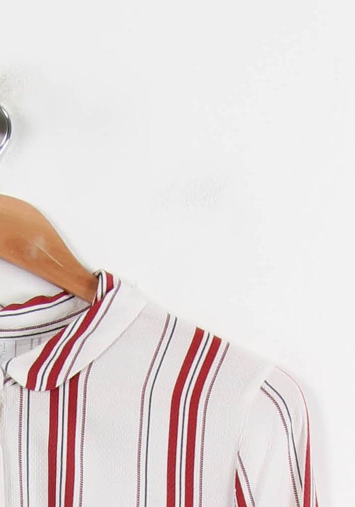 Chemise blanche et rouge - Taille M/38 de la marque Karl Marc John | PARAD47699 - Vendu par Paradigme - Image 3