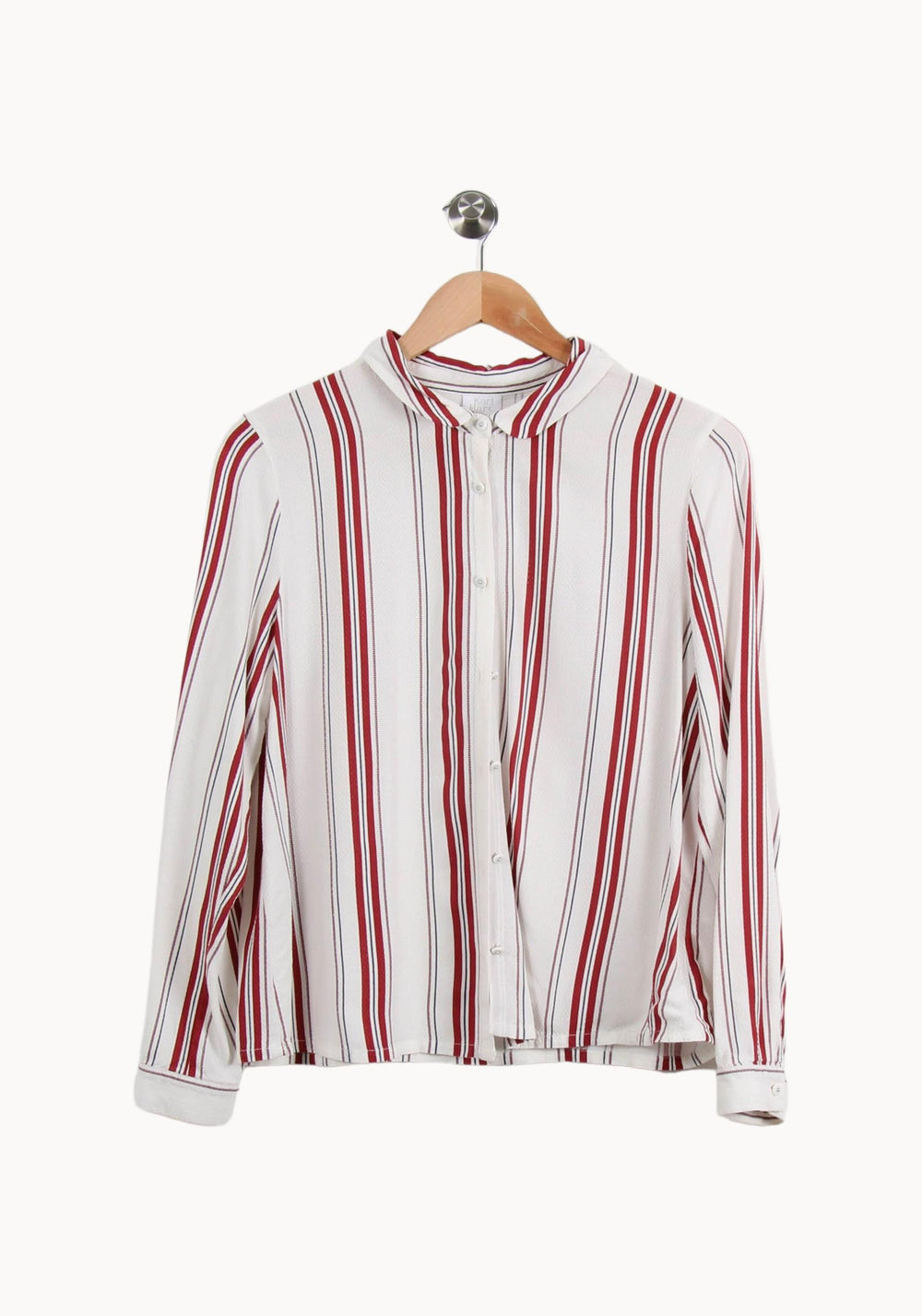 Chemise blanche et rouge - Taille M/38 de la marque Karl Marc John | PARAD47699 - Vendu par Paradigme - Image 2