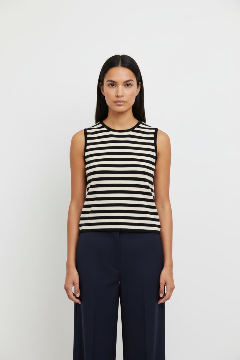 Débardeur Noir et blanc - Taille M/38