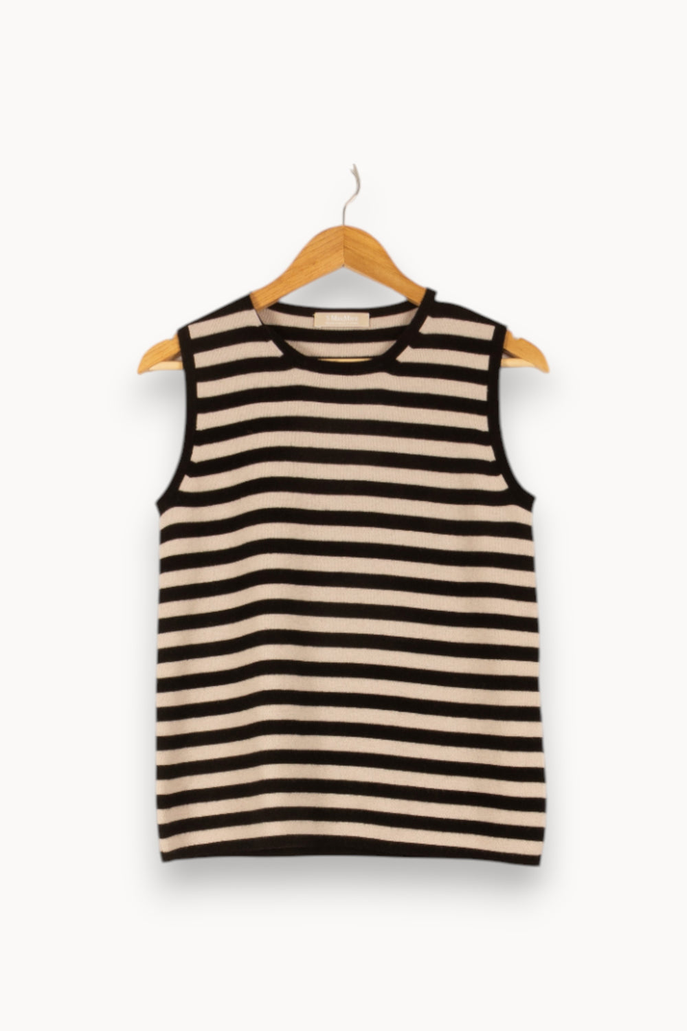 Top & Débardeur Noir - Taille M/38 de la marque Max Mara | PARAD47709 - Vendu par Paradigme - Image 2