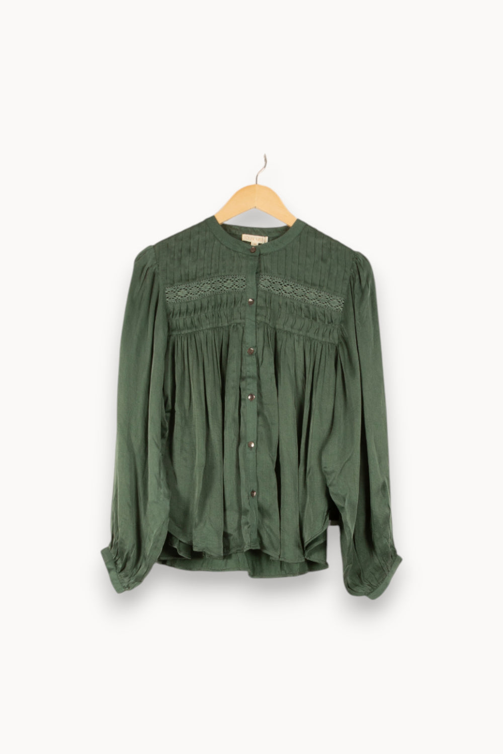 Blouse Verte - Taille S/36 de la marque Louise Misha | PARAD47716 - Vendu par Paradigme - Image 2