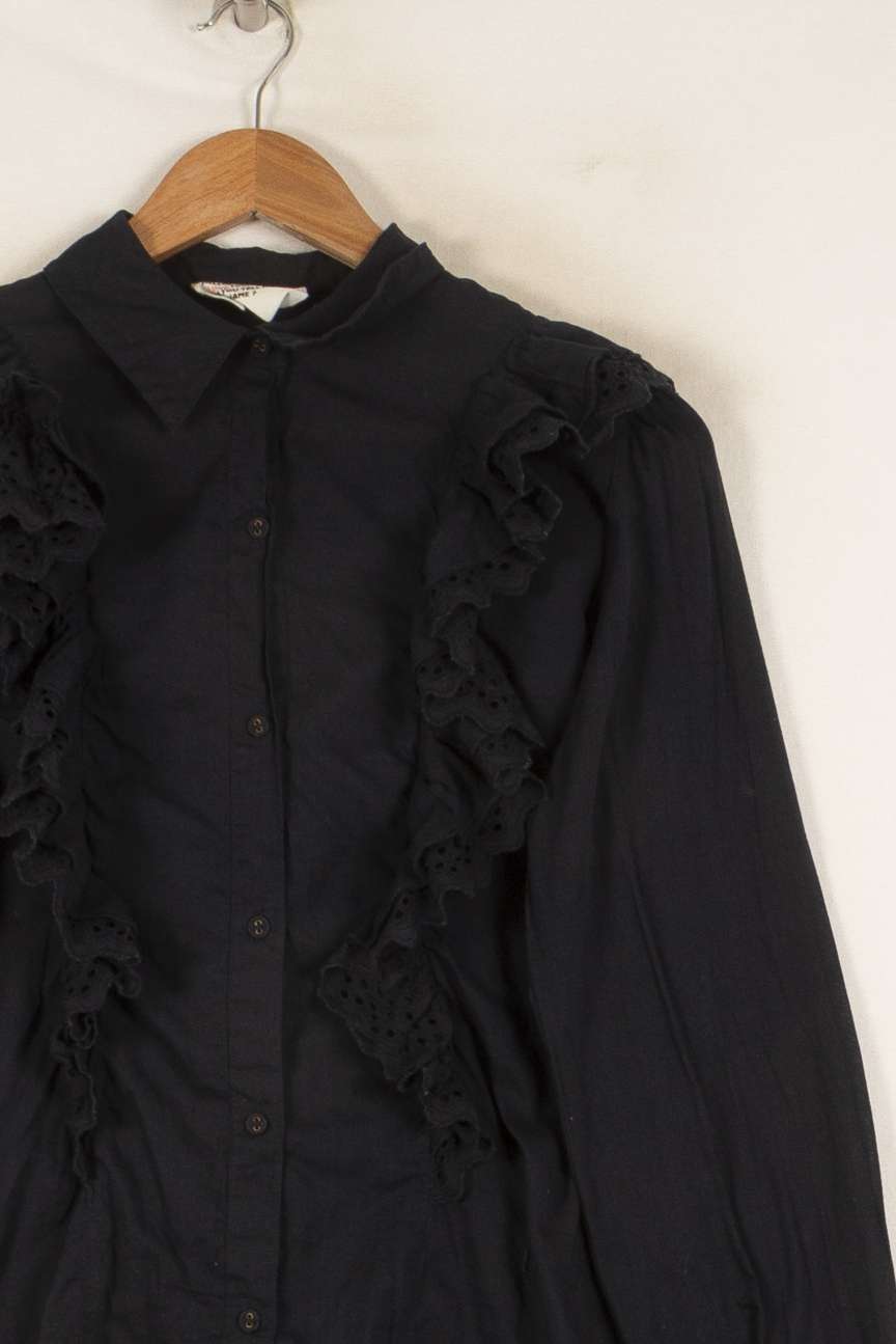 Chemise Bleue - Taille S/36 de la marque Léon & Harper | PARAD47720 - Vendu par Paradigme - Image 3