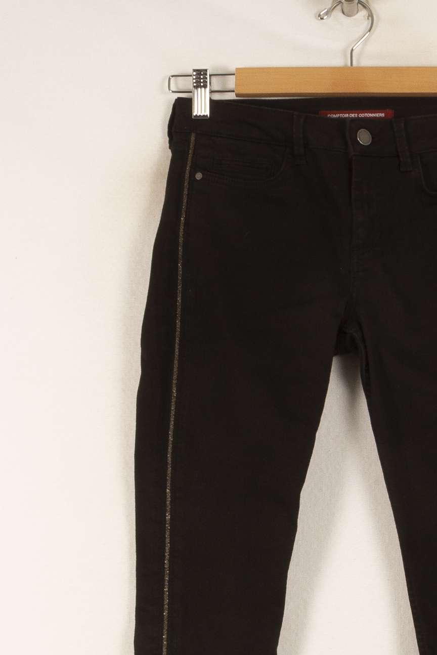 Jean noir - Taille S/36 de la marque Comptoir des Cotonniers | PARAD47730 - Vendu par Paradigme - Image 2