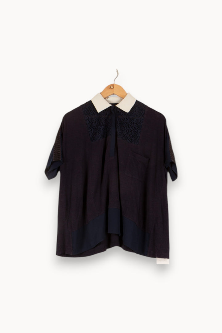 Top & Débardeur Bleu - Taille 40/L de la marque The Kooples - Sport | PARAD47731 - Vendu par Paradigme - Image 2