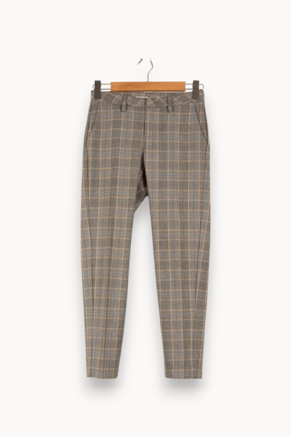 Pantalon gris à carreaux - Taille XS/34 de la marque Sud express | PARAD47733 - Vendu par Paradigme - Image 1