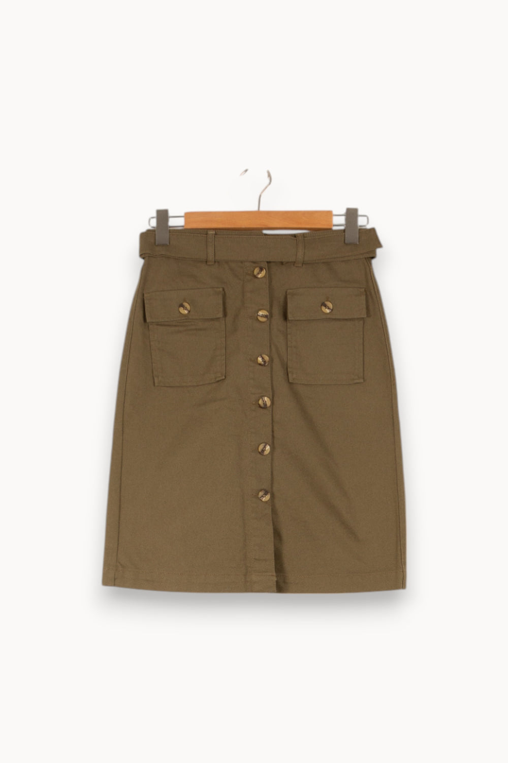 Jupe verte - Taille S/36 de la marque Caroll | PARAD47740 - Vendu par Paradigme - Image 1