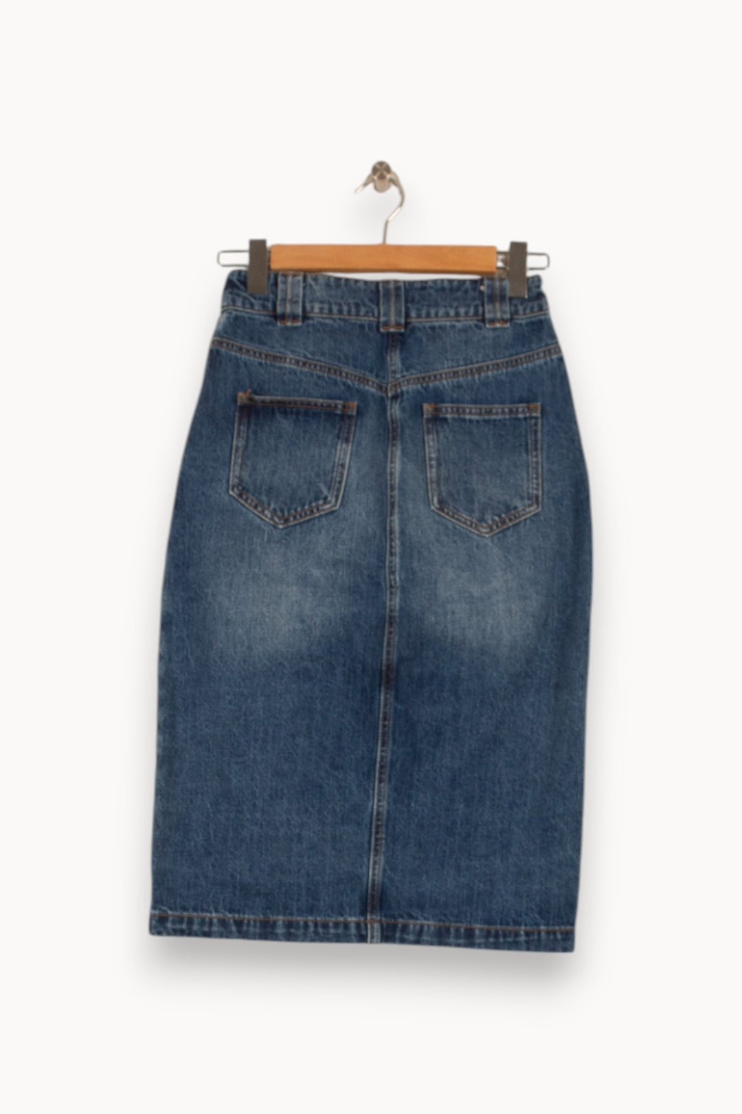 Jupe en jean bleue - Taille S/36 de la marque Suncoo | PARAD47752 - Vendu par Paradigme - Image 3