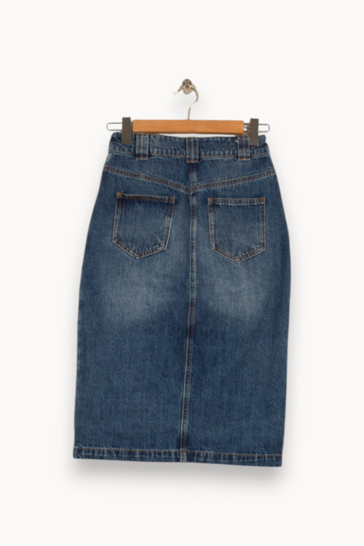 Jupe en jean bleue - Taille S/36 de la marque Suncoo | PARAD47752 - Vendu par Paradigme - Image 3