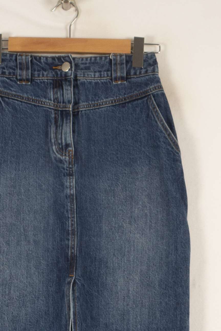 Jupe en jean bleue - Taille S/36 de la marque Suncoo | PARAD47752 - Vendu par Paradigme - Image 2