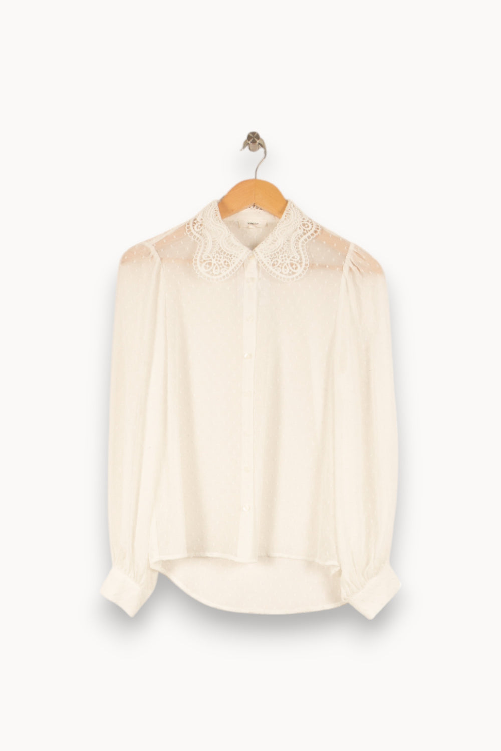 Blouse blanche - Taille S/36 de la marque Suncoo | PARAD47753 - Vendu par Paradigme - Image 1