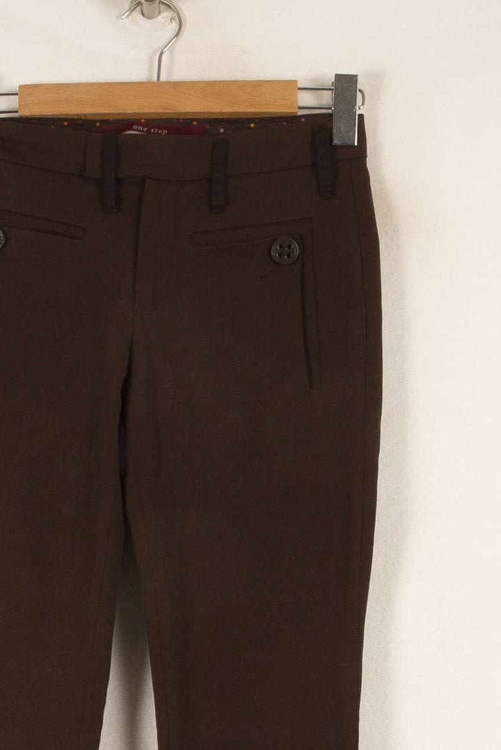 Pantalon marron - Taille S/36 de la marque One Step | PARAD47754 - Vendu par Paradigme - Image 2