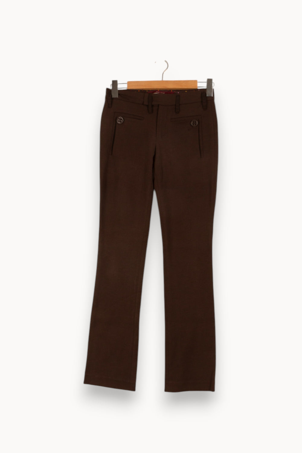 Pantalon marron - Taille S/36 de la marque One Step | PARAD47754 - Vendu par Paradigme - Image 1