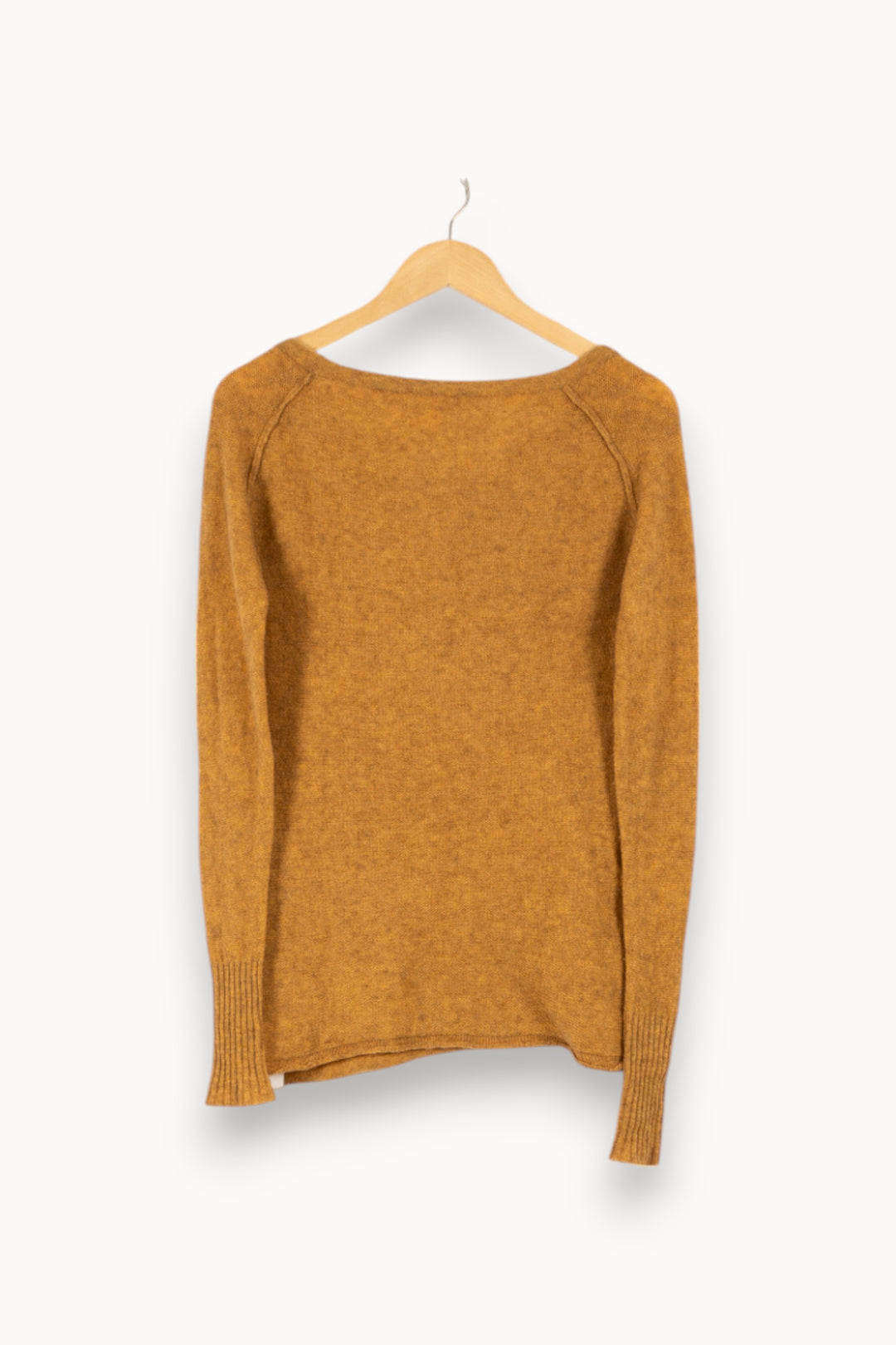Pull jaune foncé - Taille S/36 de la marque American Vintage | PARAD47755 - Vendu par Paradigme - Image 3