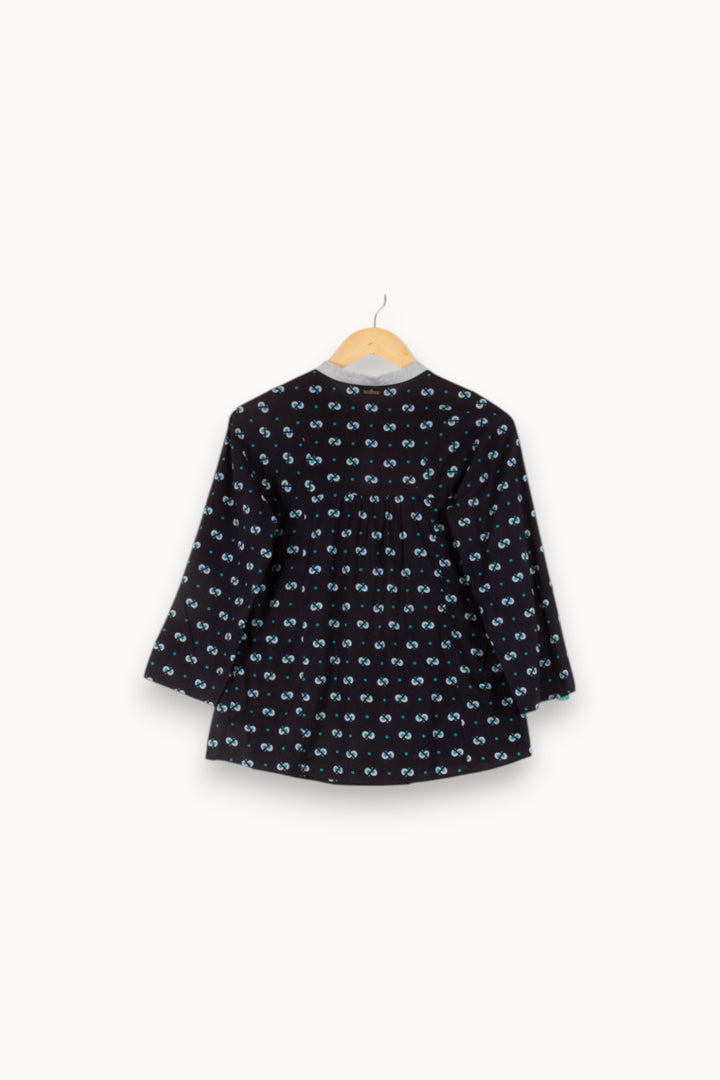 Blouse Bleue - Taille S/36 de la marque One Step | PARAD47756 - Vendu par Paradigme - Image 4