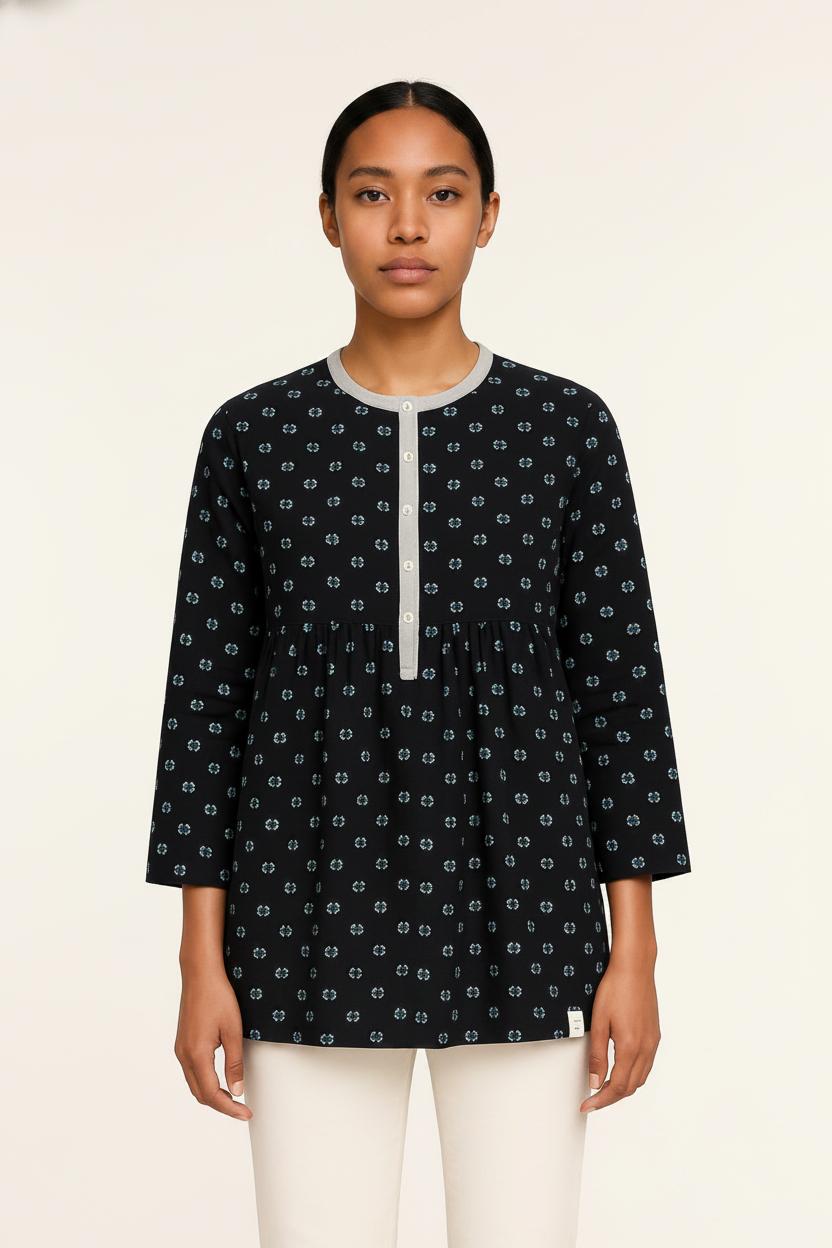 Blouse Bleue - Taille S/36