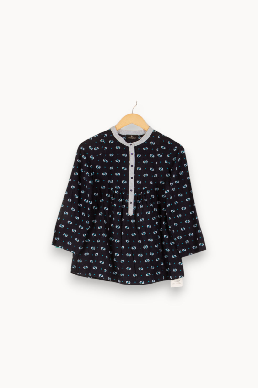 Blouse Bleue - Taille S/36 de la marque One Step | PARAD47756 - Vendu par Paradigme - Image 2