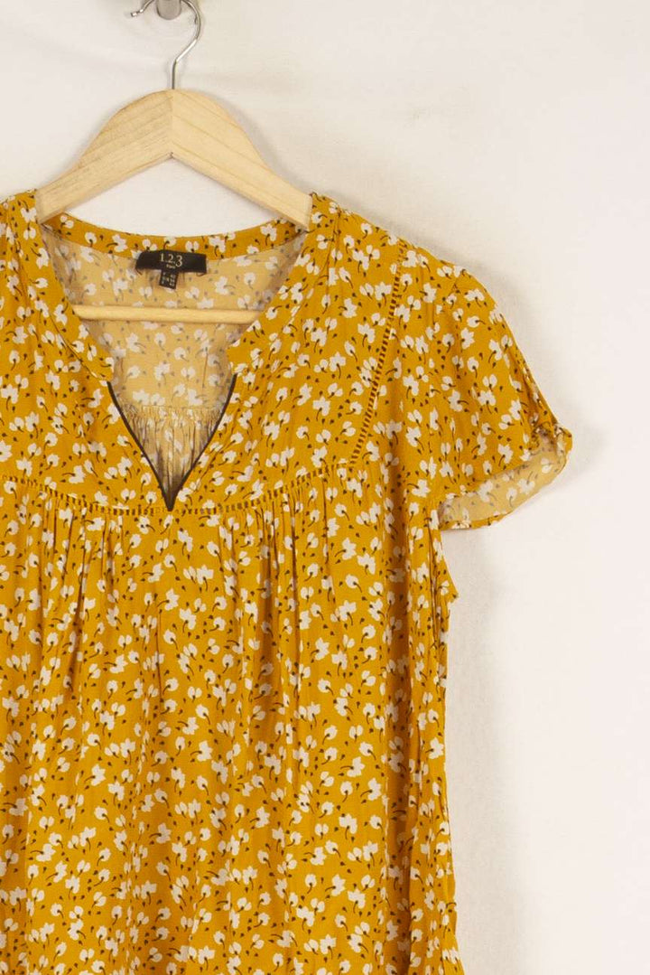 Top & Débardeur Jaune - Taille 40/L de la marque Maison 123 | PARAD47757 - Vendu par Paradigme - Image 3