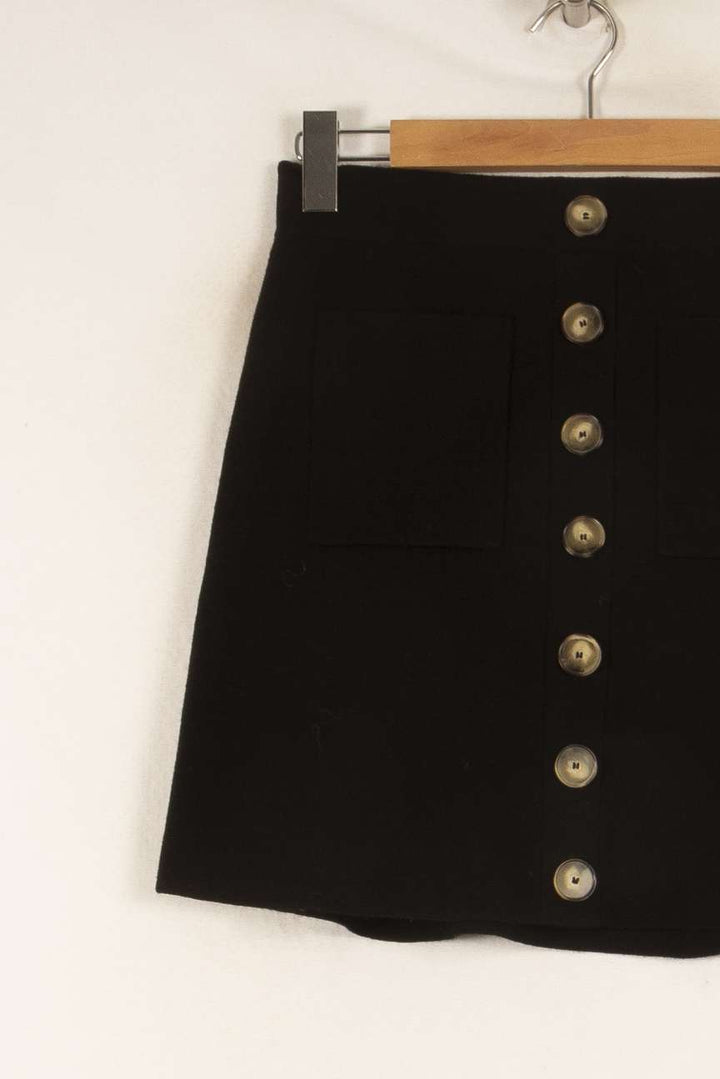 Jupe noire - Taille M/38 de la marque Sézane | PARAD47758 - Vendu par Paradigme - Image 2
