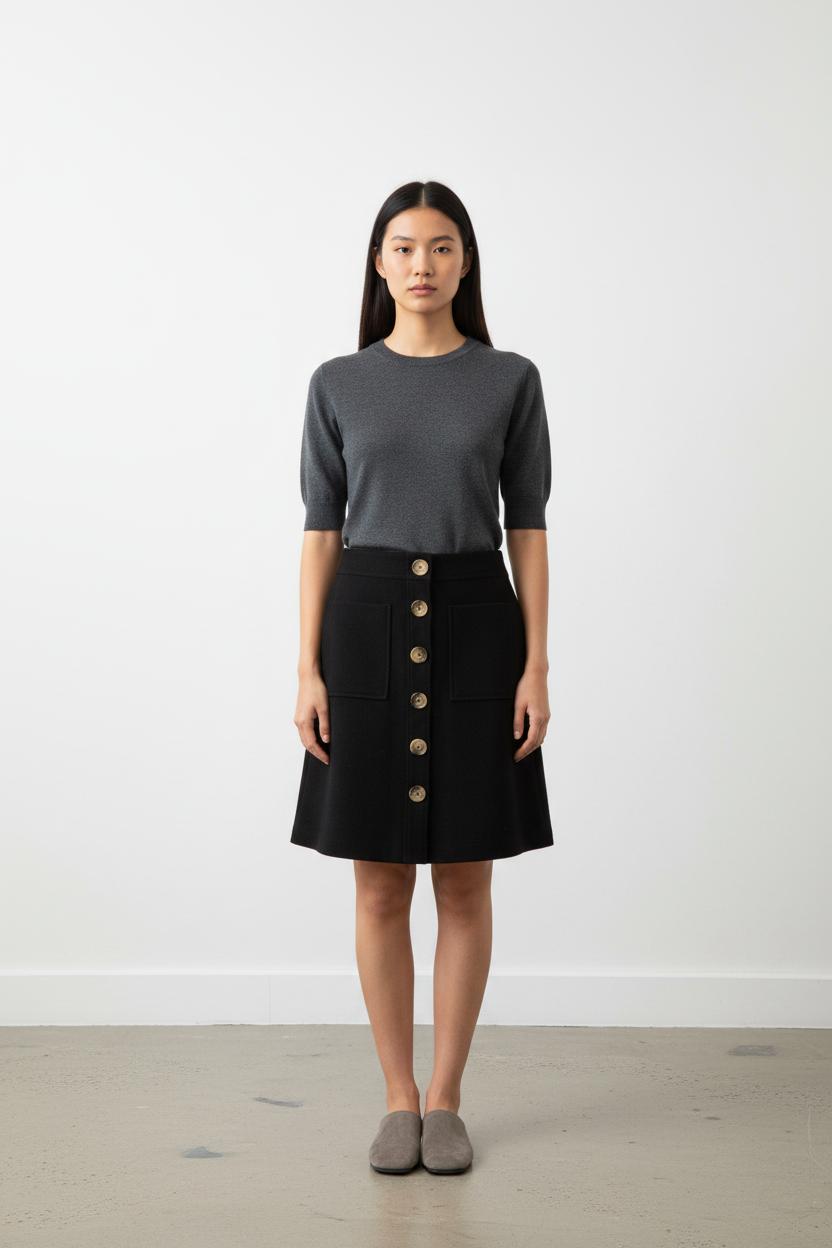 Jupe noire - Taille M/38