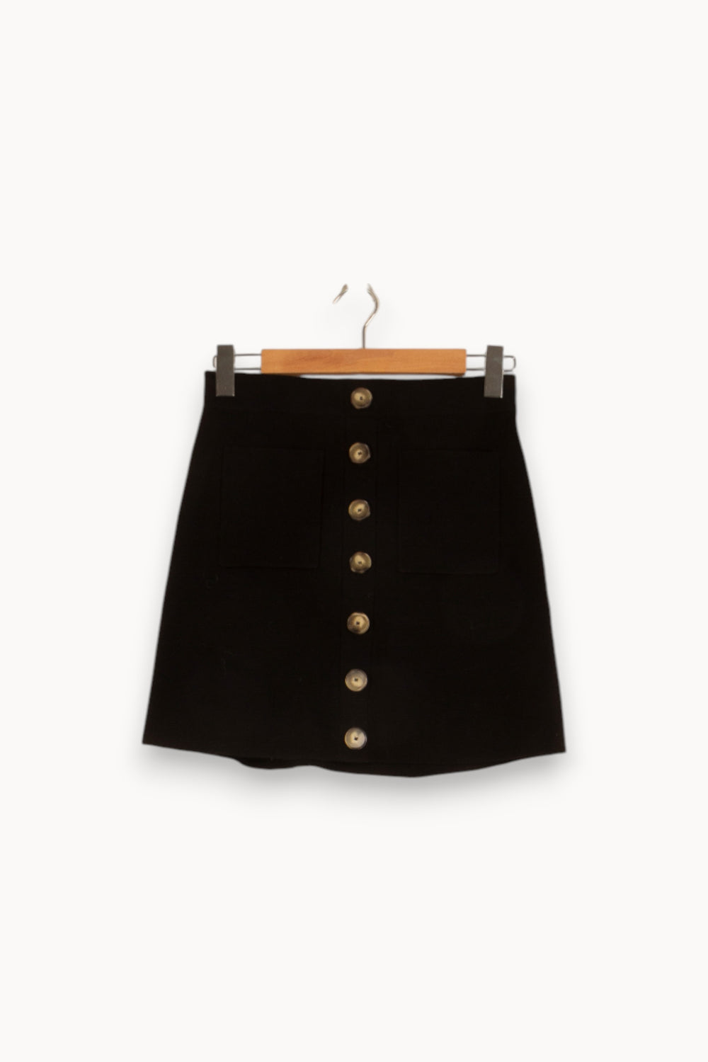 Jupe noire - Taille M/38 de la marque Sézane | PARAD47758 - Vendu par Paradigme - Image 1