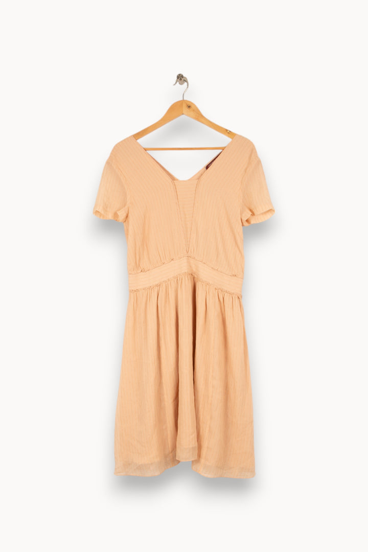 Robe rose rayée - Taille L/40 de la marque Comptoir des Cotonniers | PARAD47806 - Vendu par Paradigme - Image 1