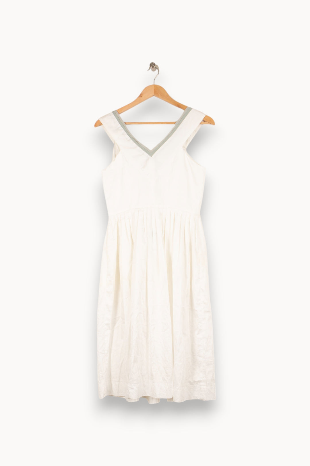 Robe blanche - Taille M/38 de la marque Tara Jarmon | PARAD47809 - Vendu par Paradigme - Image 3
