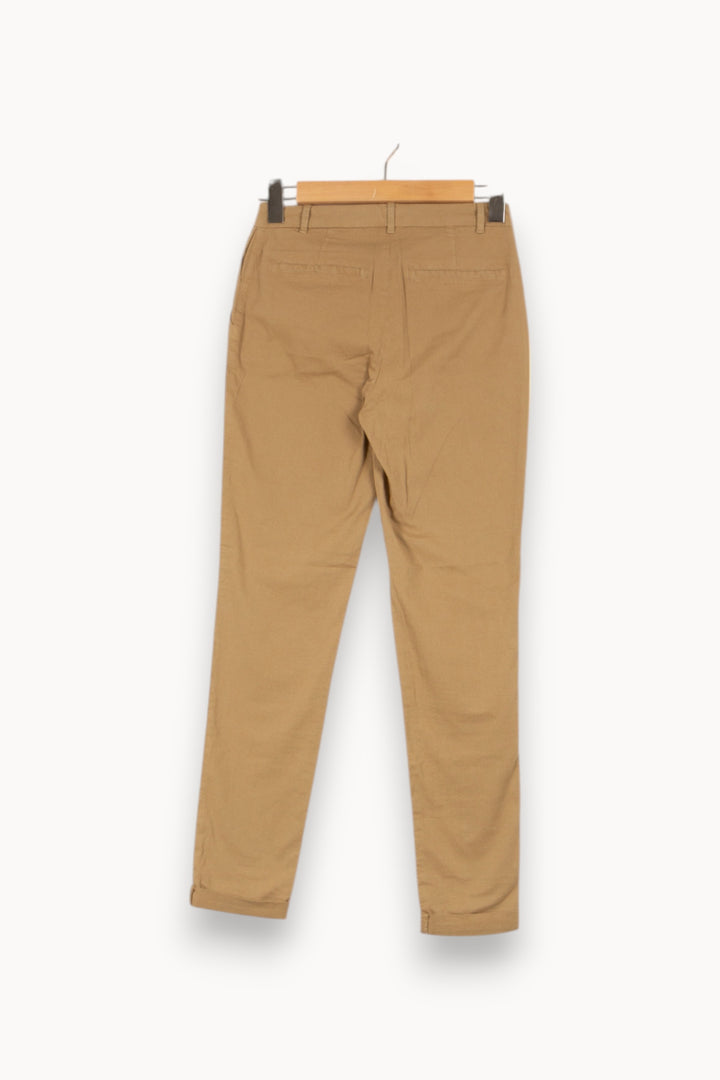 Pantalon beige - Taille XS/34 de la marque Caroll | PARAD47812 - Vendu par Paradigme - Image 3