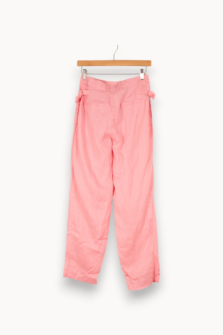 Pantalon rose - Taille S/36 de la marque Caroll | PARAD47813 - Vendu par Paradigme - Image 3