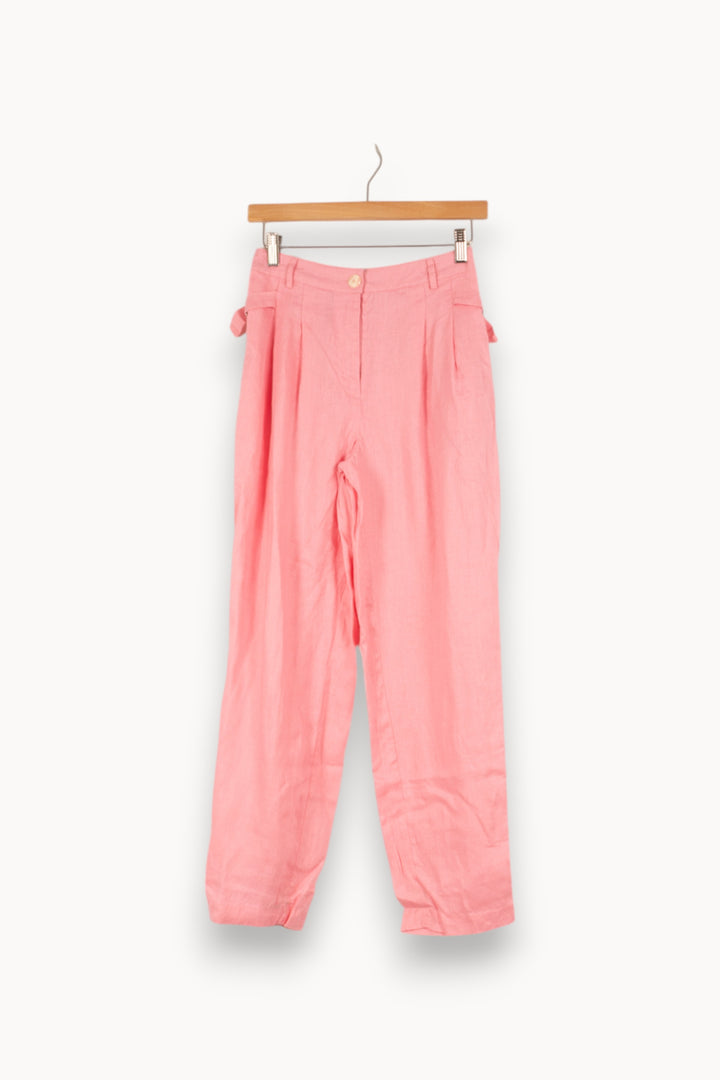 Pantalon rose - Taille S/36 de la marque Caroll | PARAD47813 - Vendu par Paradigme - Image 1