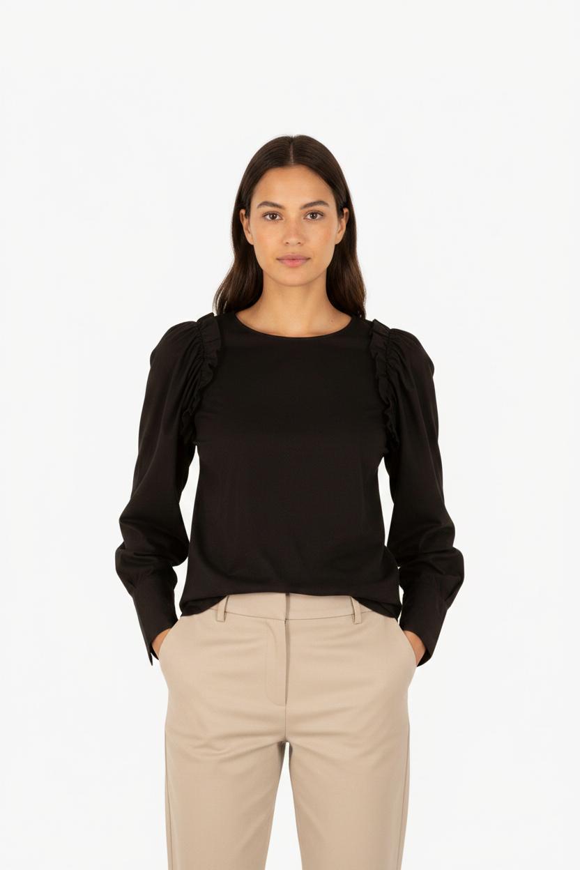 Chemise Noire - Taille S/36