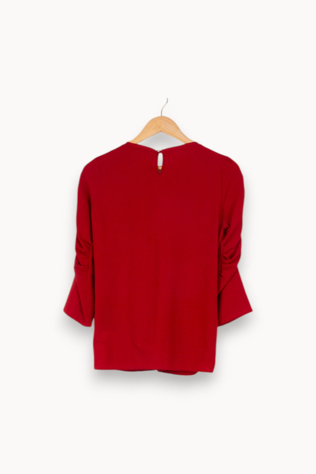 Blouse bordeaux - Taille M/38 de la marque IKKS | PARAD47830 - Vendu par Paradigme - Image 3