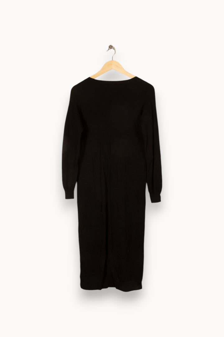 Robe longue noire - Taille XS/34 de la marque Caroll | PARAD47834 - Vendu par Paradigme - Image 3