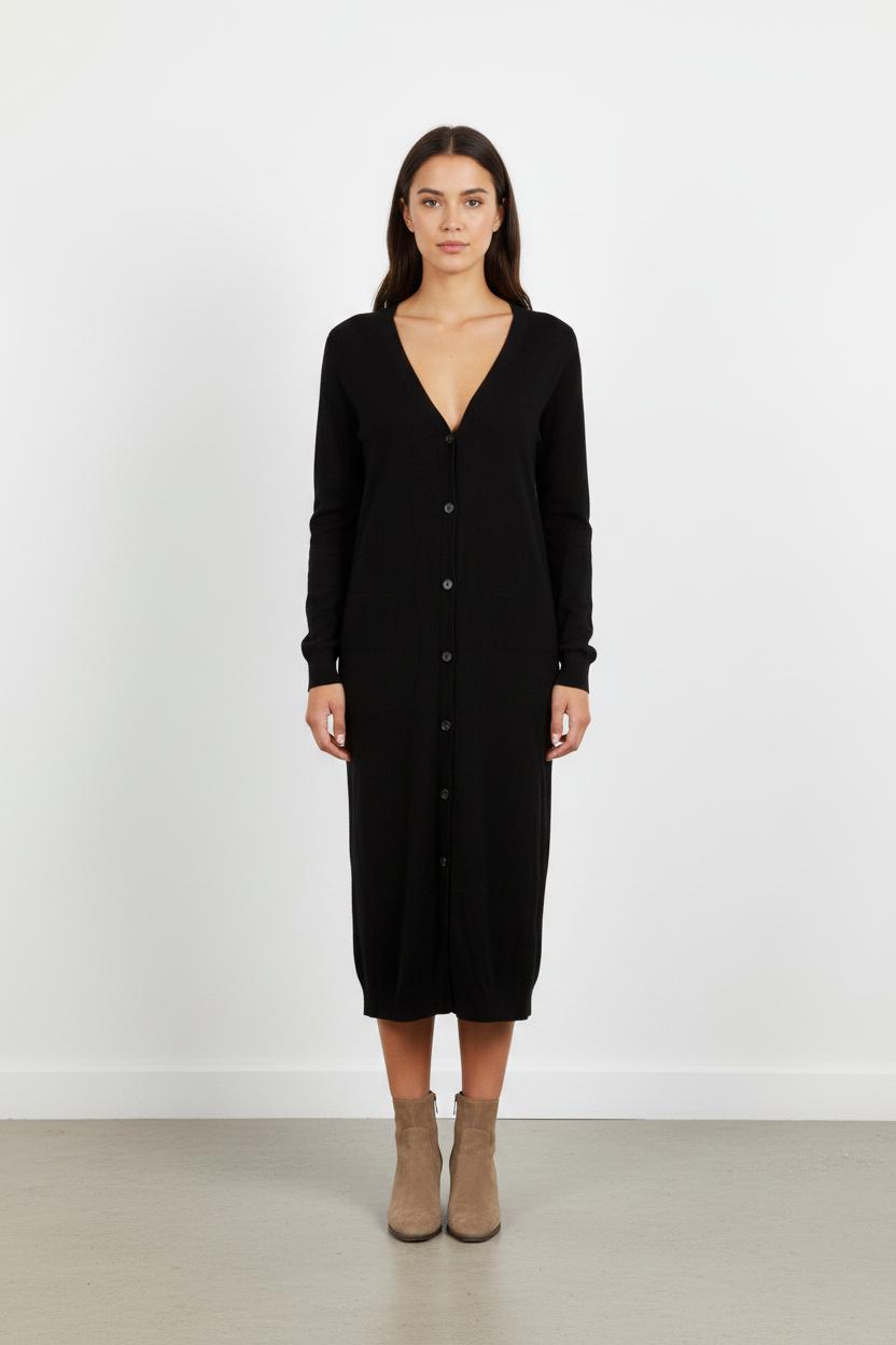 Robe longue noire - Taille XS/34
