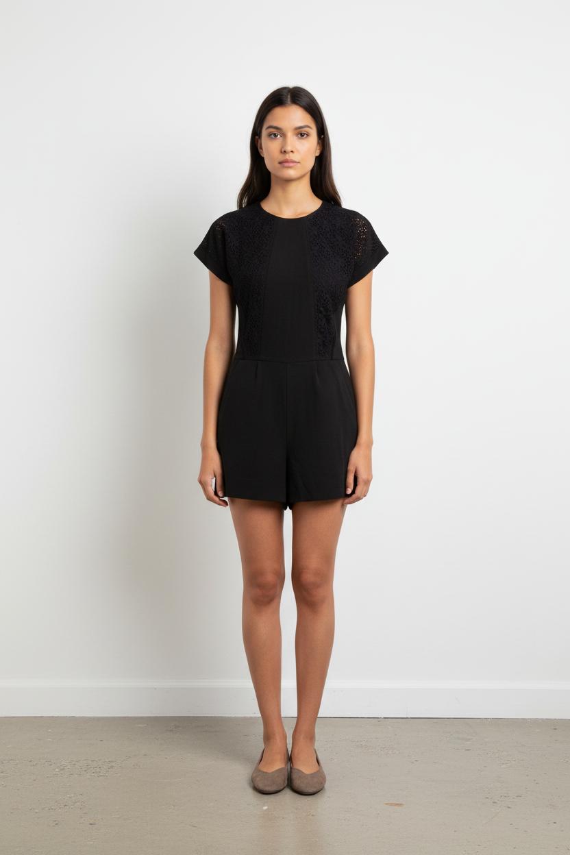 Combishort noire - Taille S/36