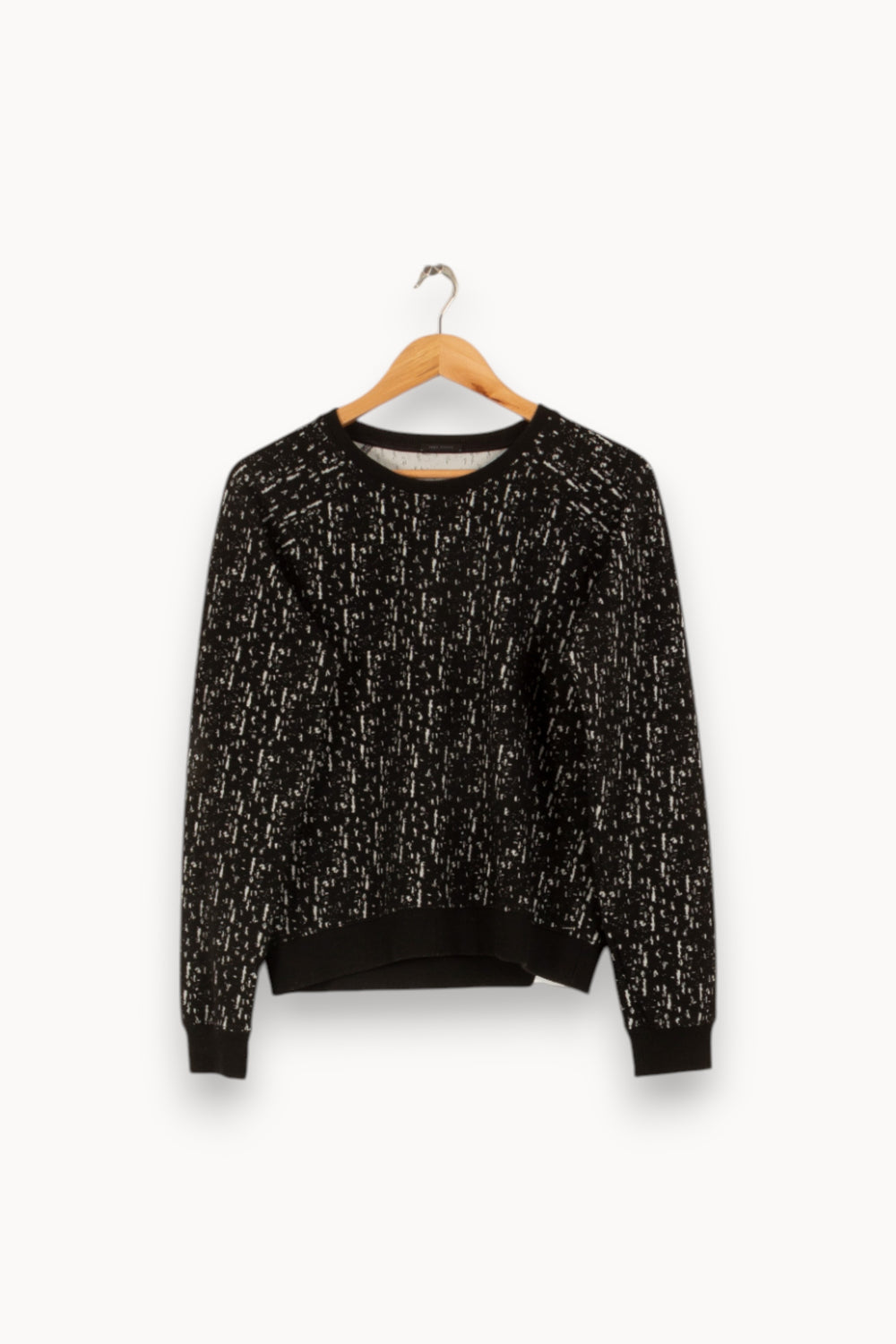 Sweat noir et blanc - Taille S/36 de la marque IKKS | PARAD47839 - Vendu par Paradigme - Image 1