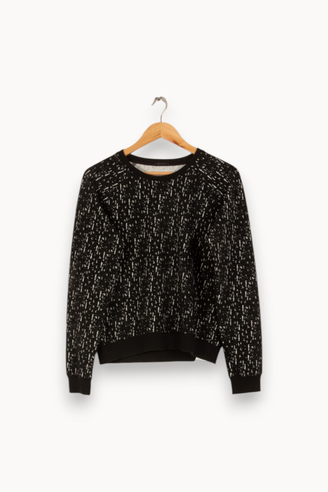 Sweat noir et blanc - Taille S/36 de la marque IKKS | PARAD47839 - Vendu par Paradigme - Image 1