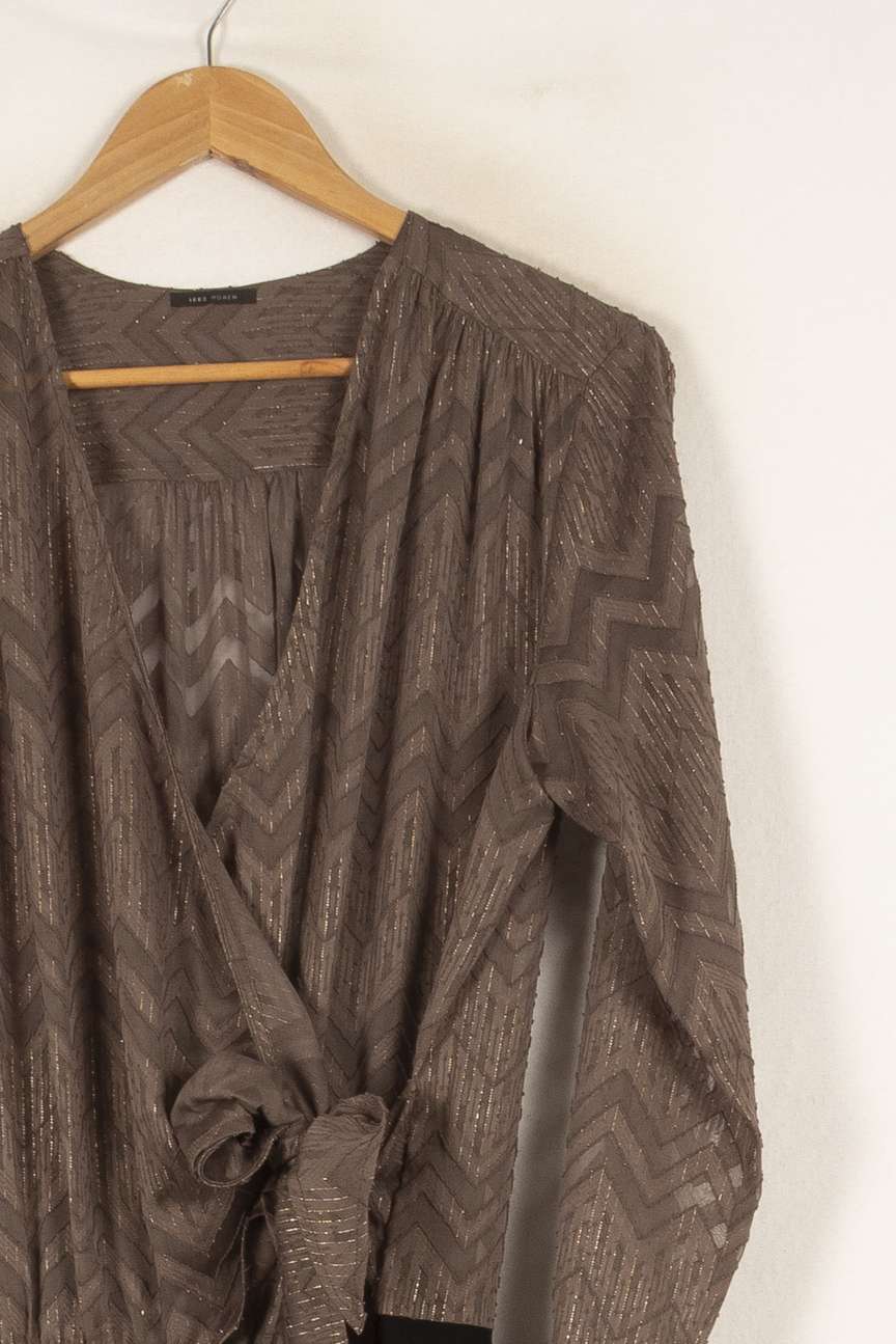 Combishort verte et noire - Taille M/38 de la marque IKKS | PARAD47840 - Vendu par Paradigme - Image 2