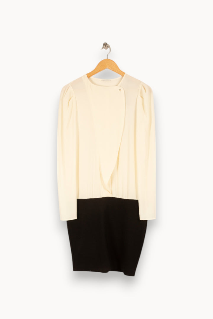 Robe blanche et noire - Taille M/38 de la marque IKKS | PARAD47841 - Vendu par Paradigme - Image 1