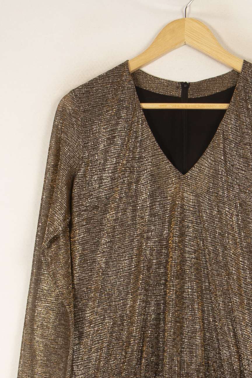 Combishort noir et doré - Taille M/38 de la marque IKKS | PARAD47842 - Vendu par Paradigme - Image 2