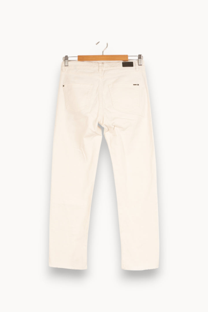 Jean blanc - Taille M/38 de la marque IKKS | PARAD47854 - Vendu par Paradigme - Image 3