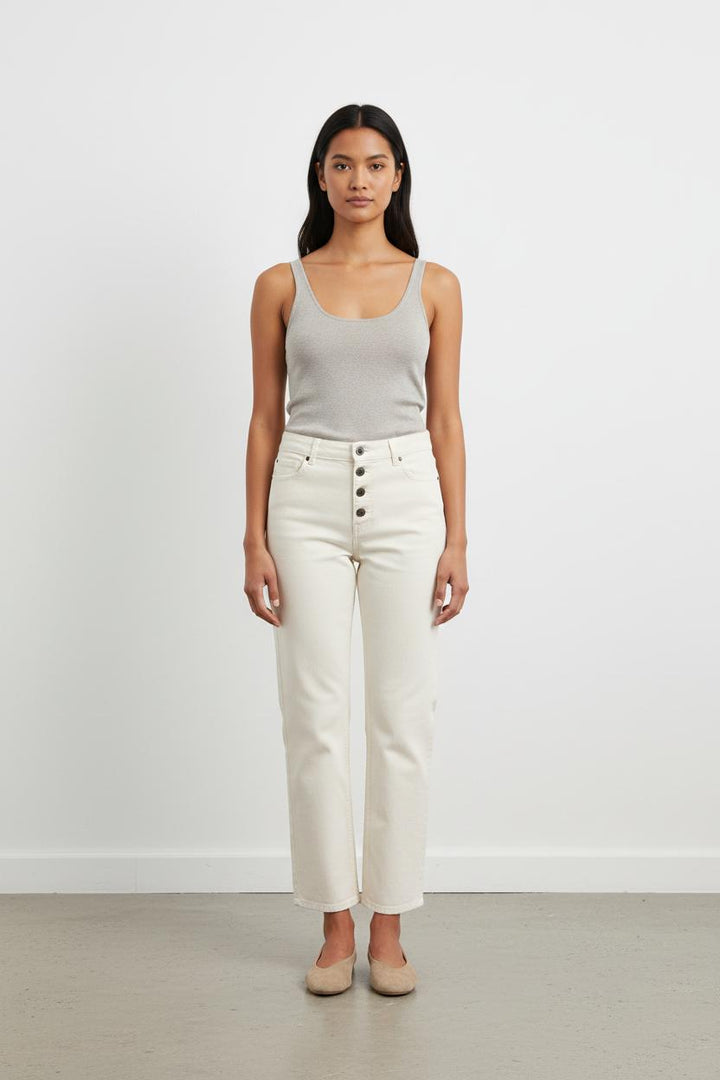 Jean blanc - Taille M/38