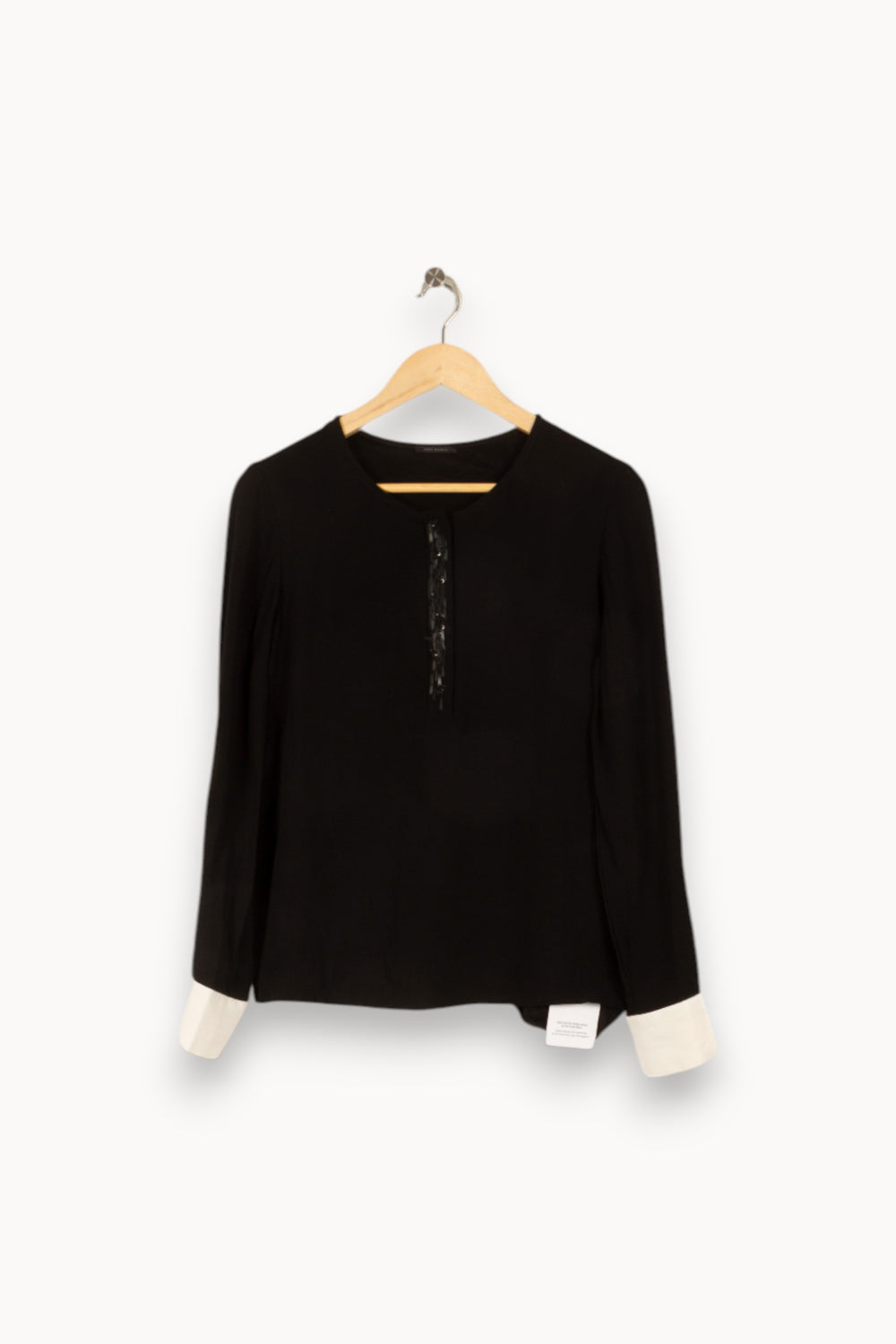 Blouse noire - Taille M/38 de la marque IKKS | PARAD47858 - Vendu par Paradigme - Image 1