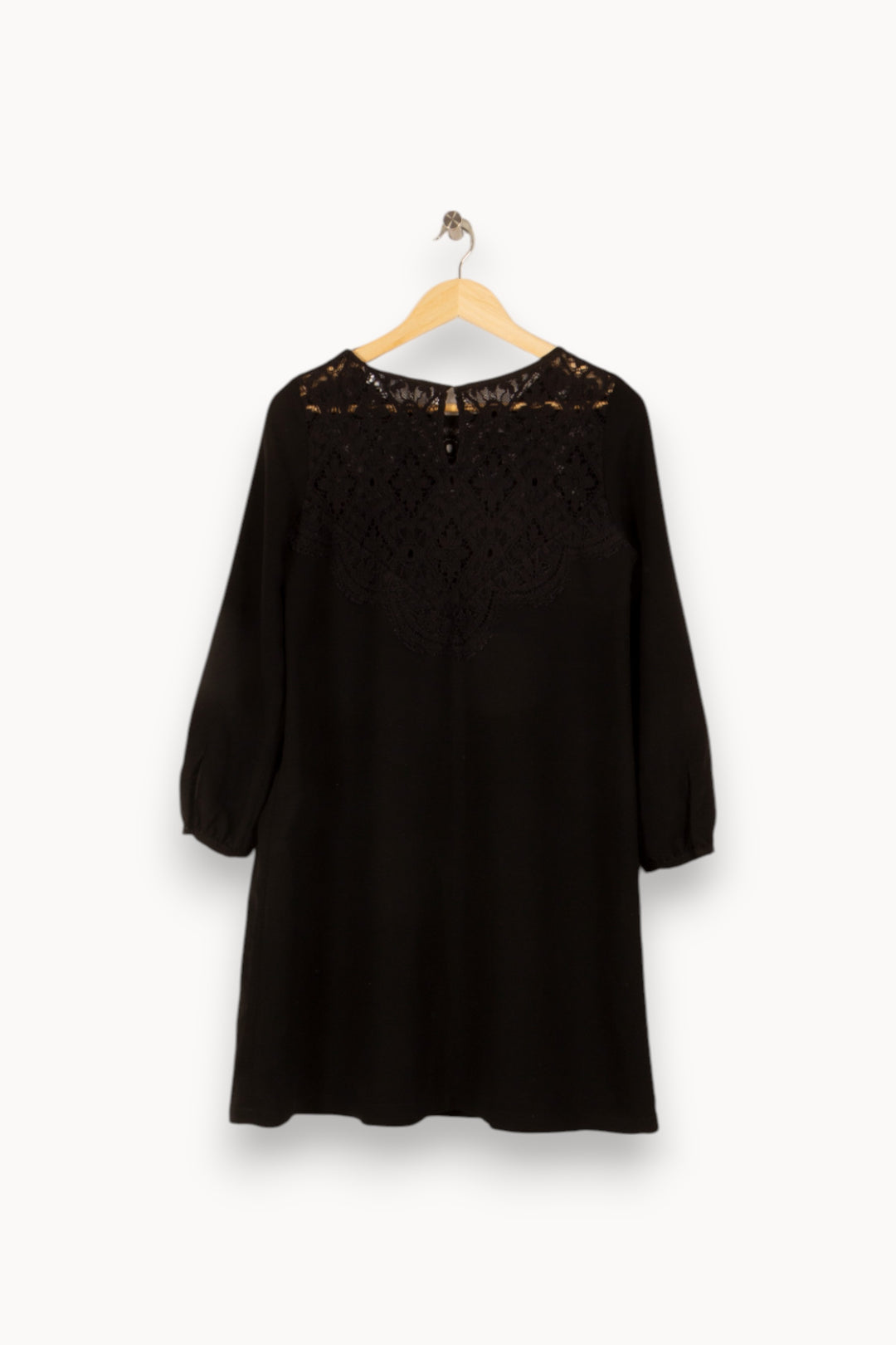 Robe noire - Taille M/38 de la marque Claudie Pierlot | PARAD47862 - Vendu par Paradigme - Image 3