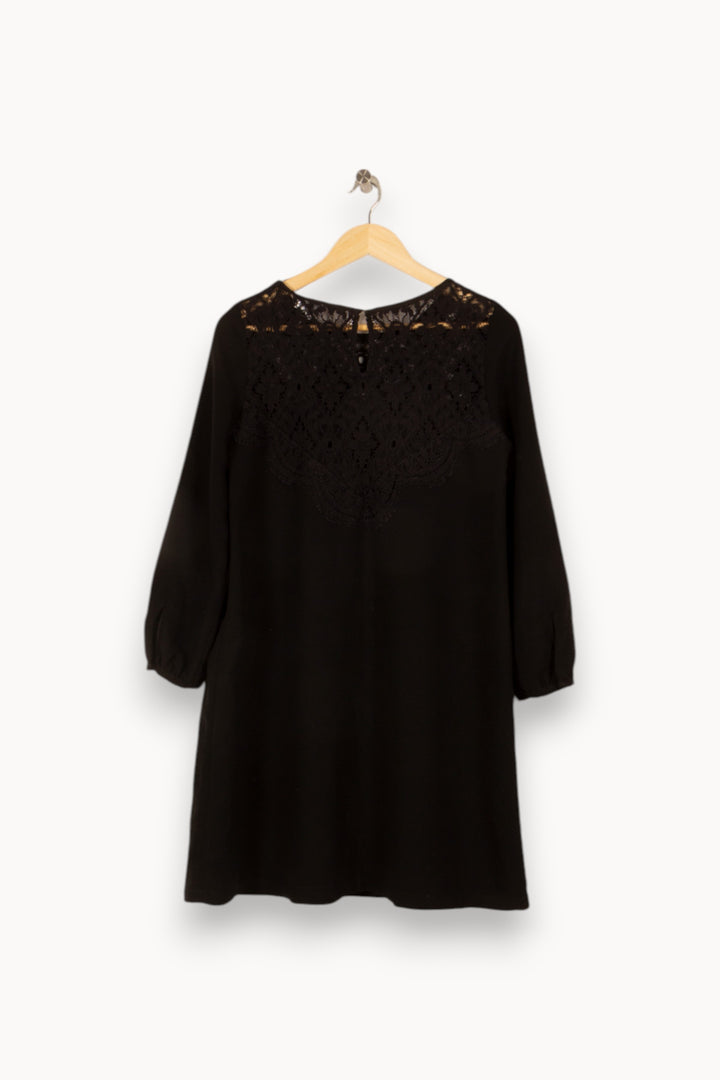 Robe noire - Taille M/38 de la marque Claudie Pierlot | PARAD47862 - Vendu par Paradigme - Image 3