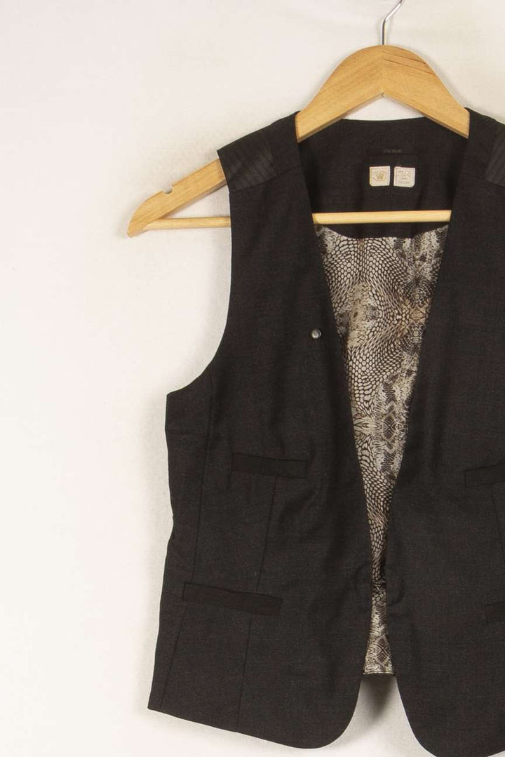 Veste grise foncée - Taille M/38 de la marque IKKS | PARAD47865 - Vendu par Paradigme - Image 2