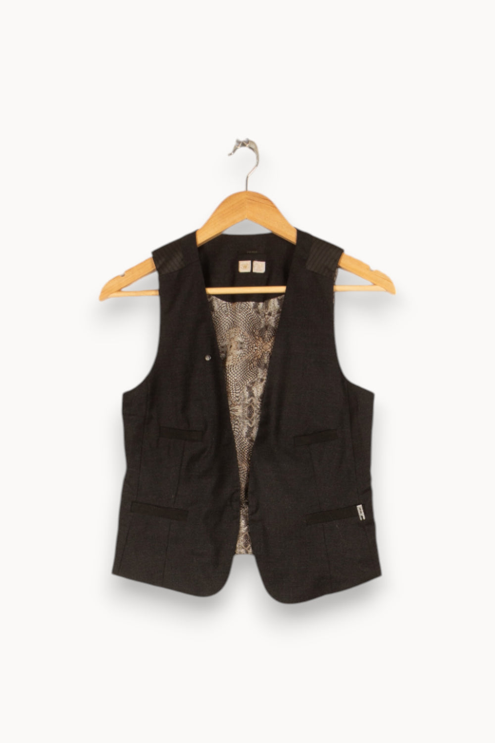 Veste grise foncée - Taille M/38 de la marque IKKS | PARAD47865 - Vendu par Paradigme - Image 1