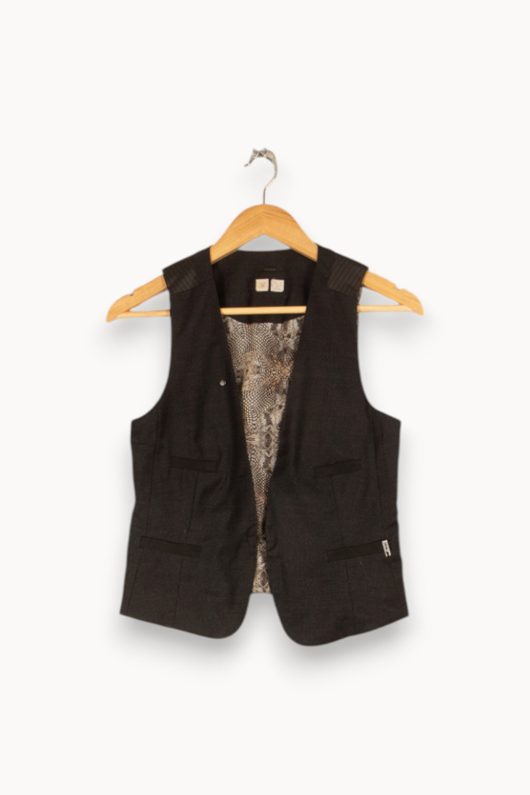 Veste grise foncée - Taille M/38 de la marque IKKS | PARAD47865 - Vendu par Paradigme - Image 1