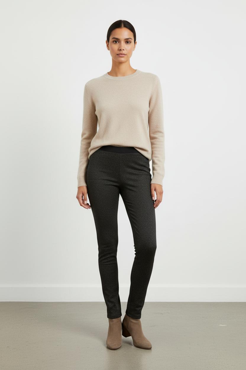 Pantalon noir pailleté - Taille S/36