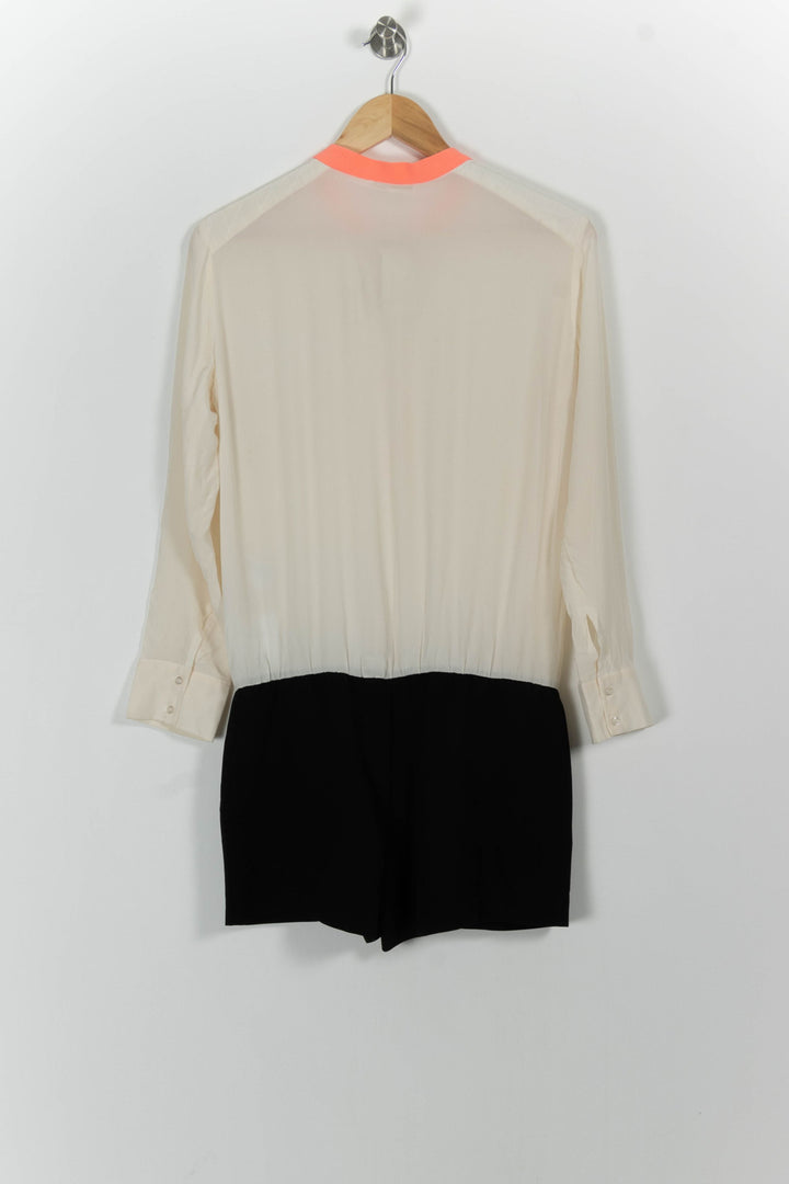 Combishort noir et blanc - Taille M/38 de la marque Maje | PARAD47872 - Vendu par Paradigme - Image 4