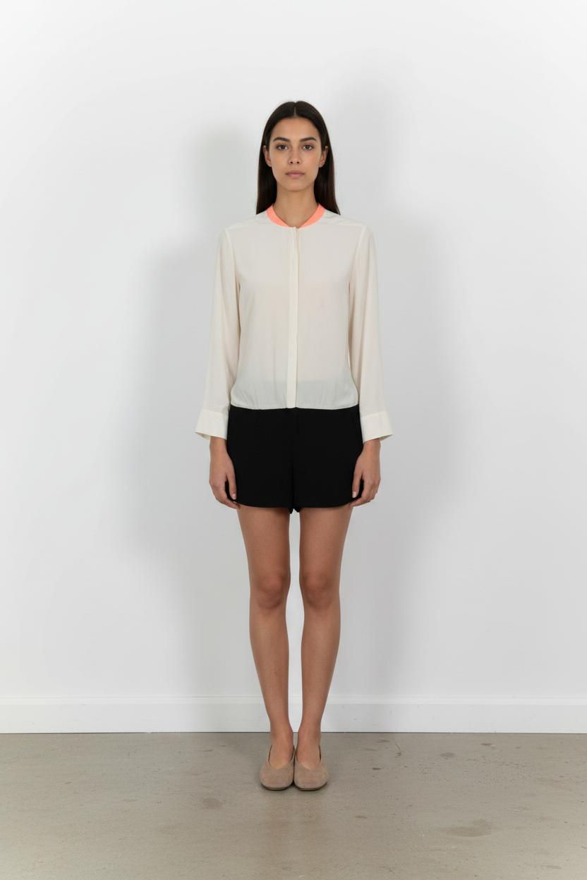 Combishort noir et blanc - Taille M/38 de la marque Maje | PARAD47872 - Vendu par Paradigme - Image 1